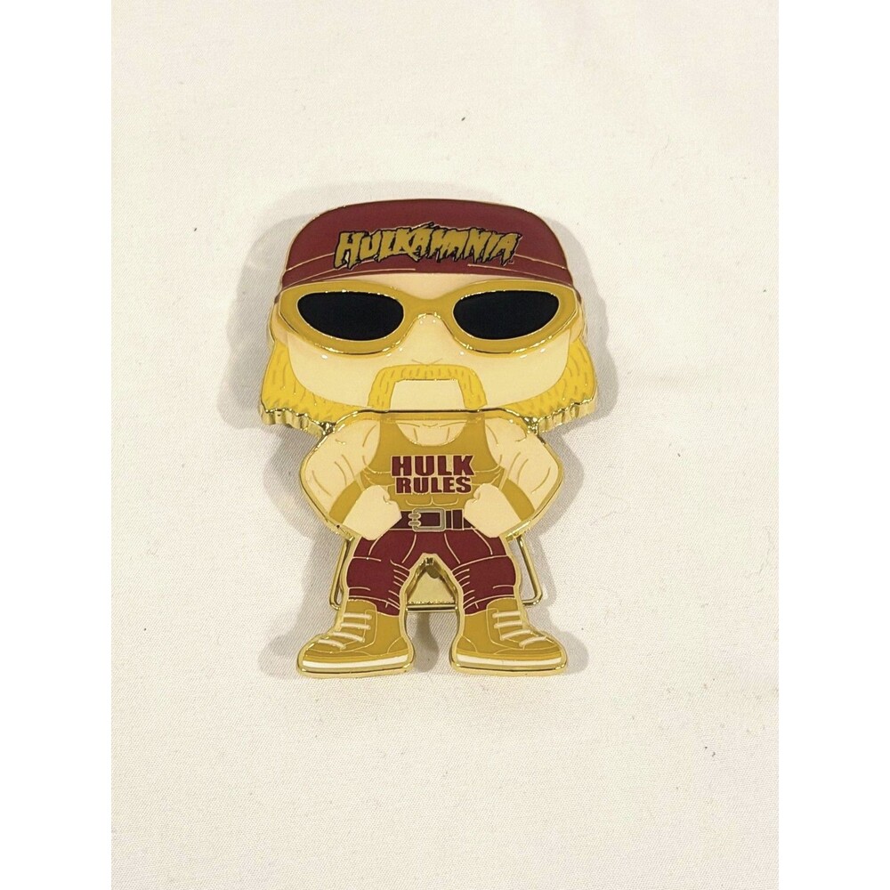 Funko Pop! Pin WWE Hulk Hogan Large Enamel Pin with Stand